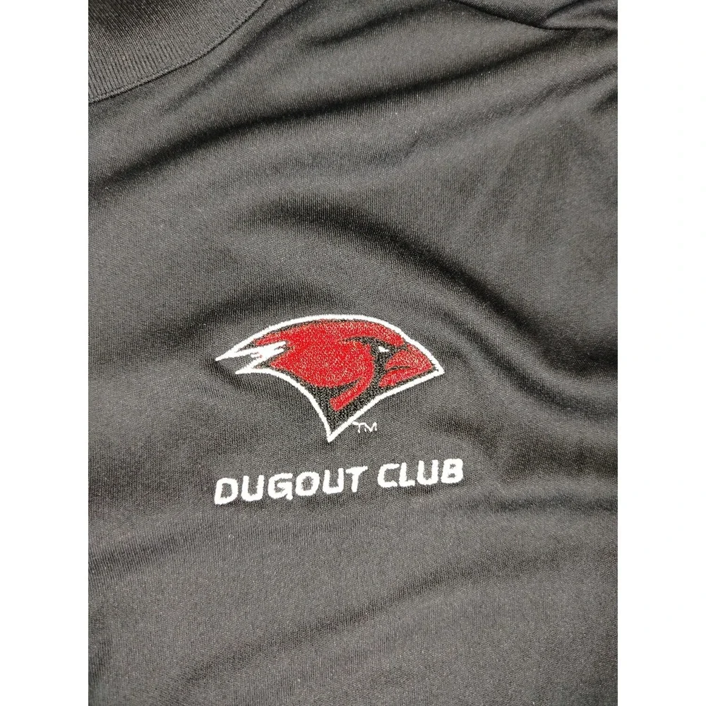 Adidas ClimaCool‎ Shirt Mens Medium Black UIW Cardinals Dugout Club Baseball